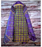 Aari Embroidery Cotton Three Pis (ARI-105)