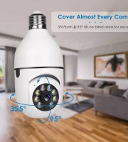 1 Megapixel 480 Regulation 360 Degree PTZ Bulb System WiFi IP Camera