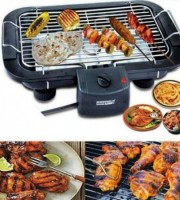 Electric BBQ Grill Machine - Black